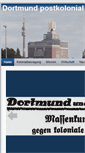 Mobile Screenshot of dortmund-postkolonial.de